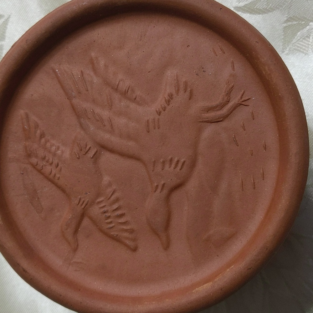 Vintage Terracotta Coasters S/6 - Picture 4 of 6